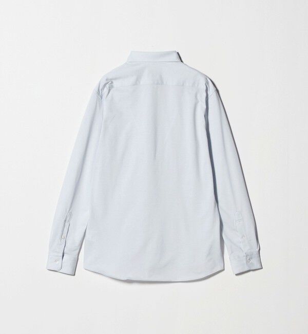 UNITED ARROWS green label relaxing「エブリット TC ジャージー スナップ ボタンダウン シャツ -イージーアイロン・吸水速乾・抗菌-」|シャツ・ブラウス|