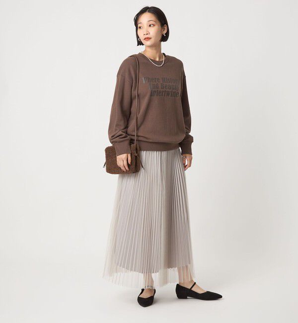 UNITED ARROWS green label relaxing「ミュージアム ロゴ スウェット プルオーバー」|スウェット・ジャージ|