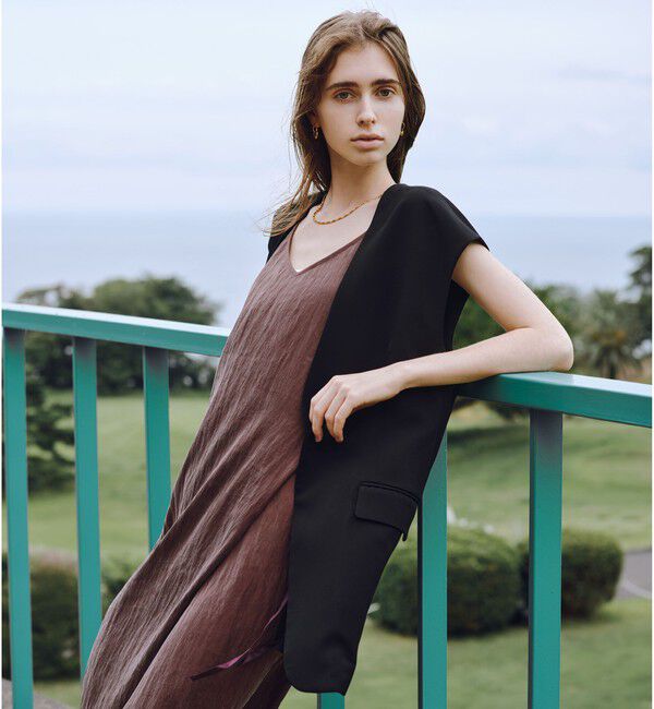 UNITED ARROWS green label relaxing「＜SEASONAL COLLECTION＞ノーラペル ジレ」|ベスト・ジレ|