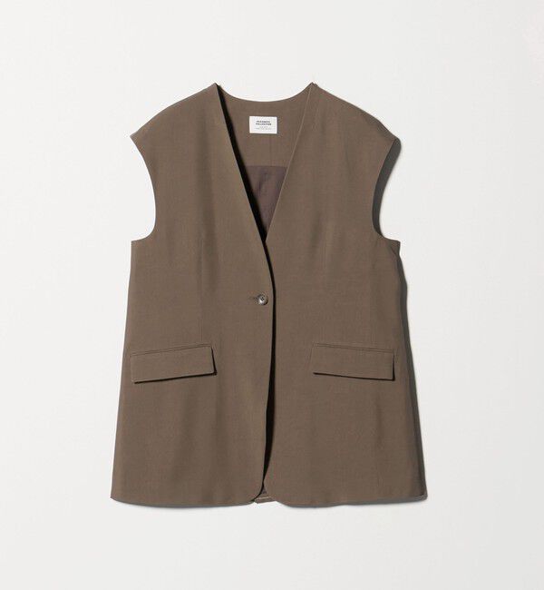 UNITED ARROWS green label relaxing「＜SEASONAL COLLECTION＞ノーラペル ジレ」|ベスト・ジレ|