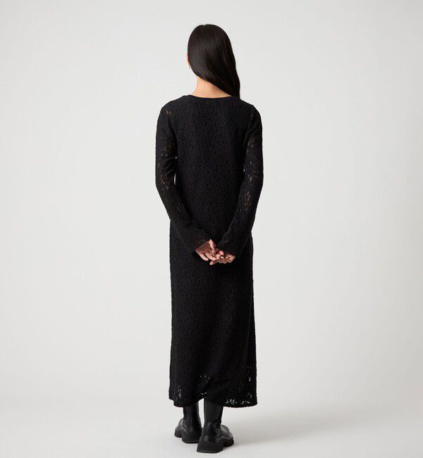 EMMEL REFINES「＜EMMEL REFINES＞EM レース ロング ワンピース」|ワンピース|