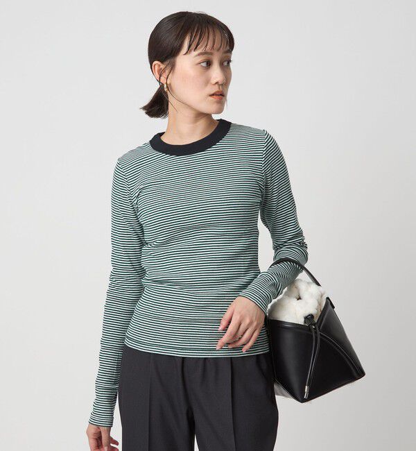 UNITED ARROWS green label relaxing「【別注】＜Robert P. Miller＞ボーダー ロングスリーブ Tシャツ」|Tシャツ・カットソー|