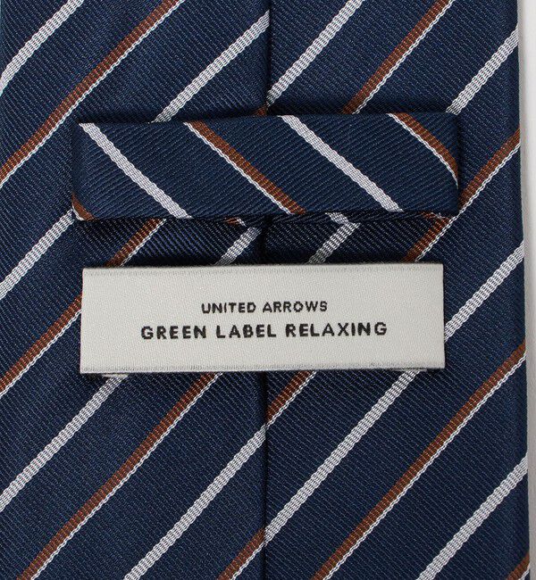 UNITED ARROWS green label relaxing「GLR シルク2 8.0cm ストライプ4 ネクタイ」|ネクタイ・蝶ネクタイ|