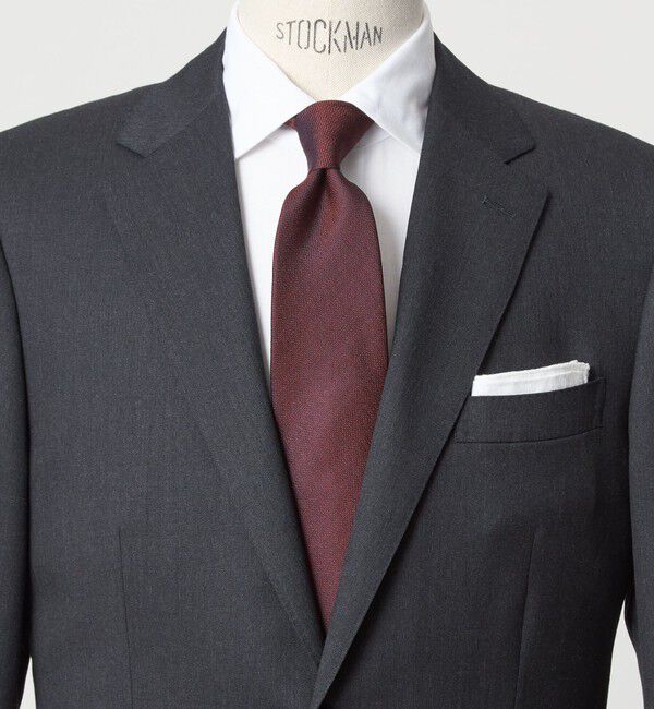 UNITED ARROWS green label relaxing「GLR ジャパン ヴィンテージ 8.0cm ソリッド ネクタイ」|ネクタイ・蝶ネクタイ|WINE