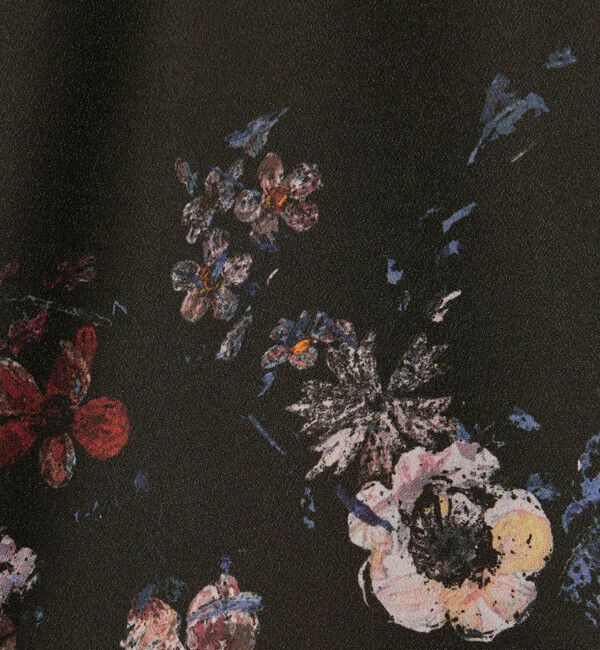 EMMEL REFINES「＜EMMEL REFINES＞EM フラワープリント キリカエ ギャザー ワンピース」|ワンピース|