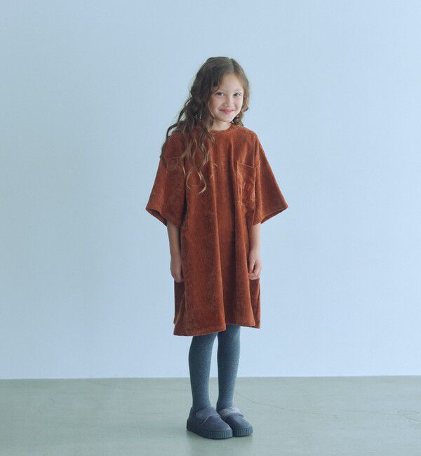 UNITED ARROWS green label relaxing「ビッグポケット ボックス ワンピース / キッズ  120cm-160cm」|ワンピース|
