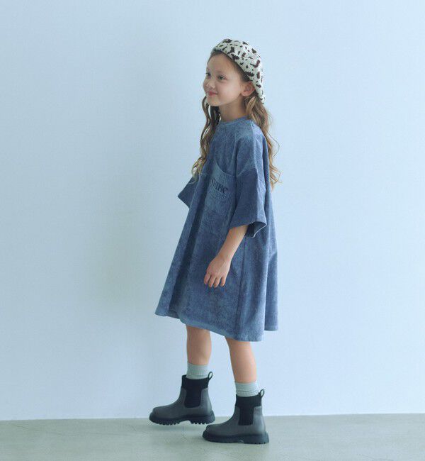 UNITED ARROWS green label relaxing「ビッグポケット ボックス ワンピース / キッズ  120cm-160cm」|ワンピース|