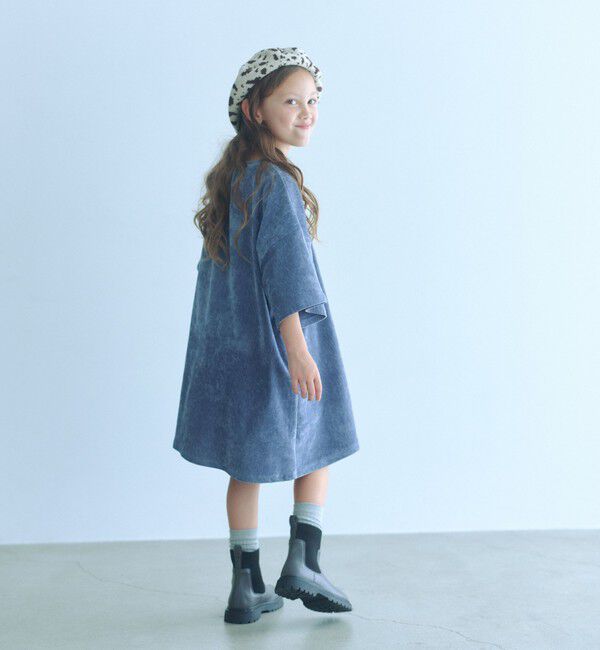 UNITED ARROWS green label relaxing「ビッグポケット ボックス ワンピース / キッズ  120cm-160cm」|ワンピース|