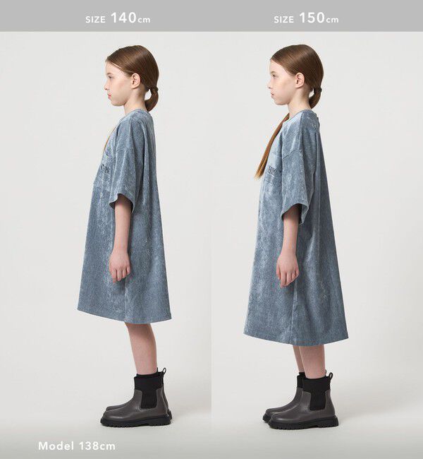 UNITED ARROWS green label relaxing「ビッグポケット ボックス ワンピース / キッズ  120cm-160cm」|ワンピース|