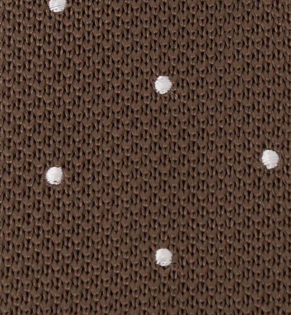 UNITED ARROWS green label relaxing「GLR ポリエステル ウォッシャブル ニット ドット ネクタイ ニットタイ」|ネクタイ・蝶ネクタイ|