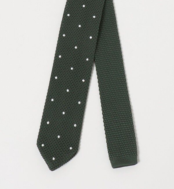 UNITED ARROWS green label relaxing「GLR ポリエステル ウォッシャブル ニット ドット ネクタイ ニットタイ」|ネクタイ・蝶ネクタイ|