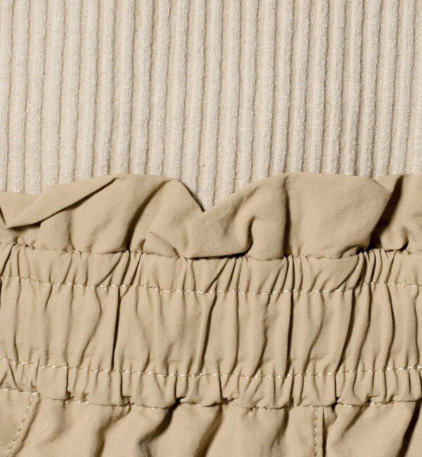 UNITED ARROWS green label relaxing「デコルテ カット ドッキング ワンピース」|ワンピース|