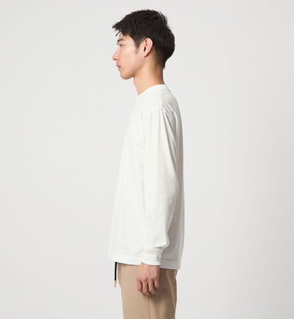 UNITED ARROWS green label relaxing「メッシュ レイヤード クルーネック ニット」|ニット・セーター|