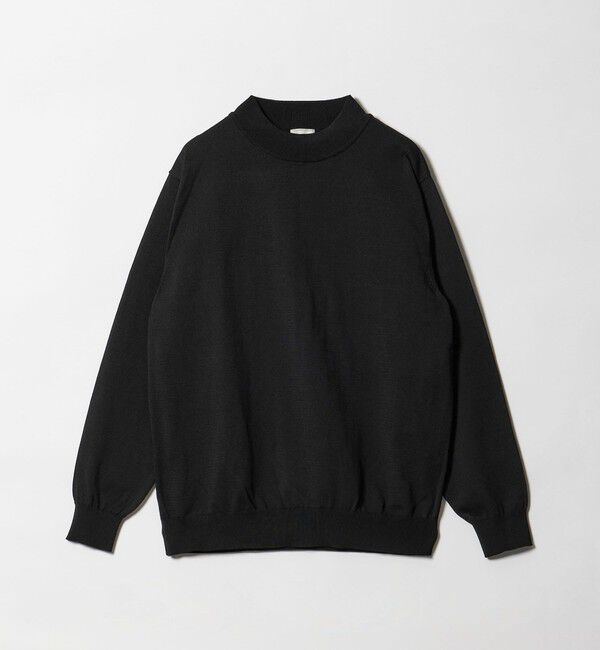 UNITED ARROWS green label relaxing「A+ ポリエステル モックネック ニット -ウォッシャブル-」|ニット・セーター|