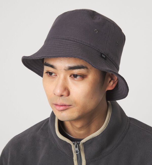 UNITED ARROWS green label relaxing「GLR ポリエステル サージ ロゴ ハット」|ハット|DK.GRAY