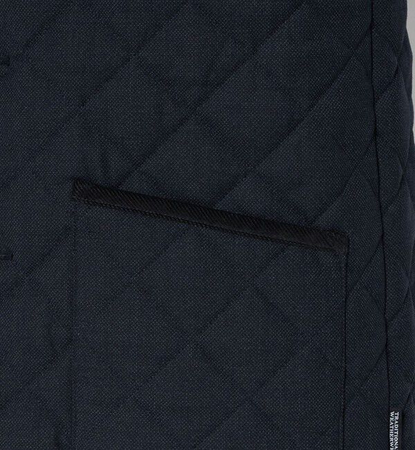 UNITED ARROWS green label relaxing「【別注】＜Traditional Weatherwear＞GLR バーズアイ ネイビー WAVERLY キルティングジャケット」|その他|