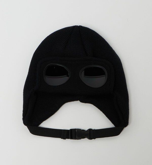 UNITED ARROWS green label relaxing「＜THE PARK SHOP＞ゴーグル スノー キャップ / キッズ」|ニット帽|BLACK
