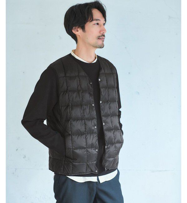UNITED ARROWS green label relaxing「ルミレットウール TAION フード バルカラーコート -撥水-」|ステンカラーコート|