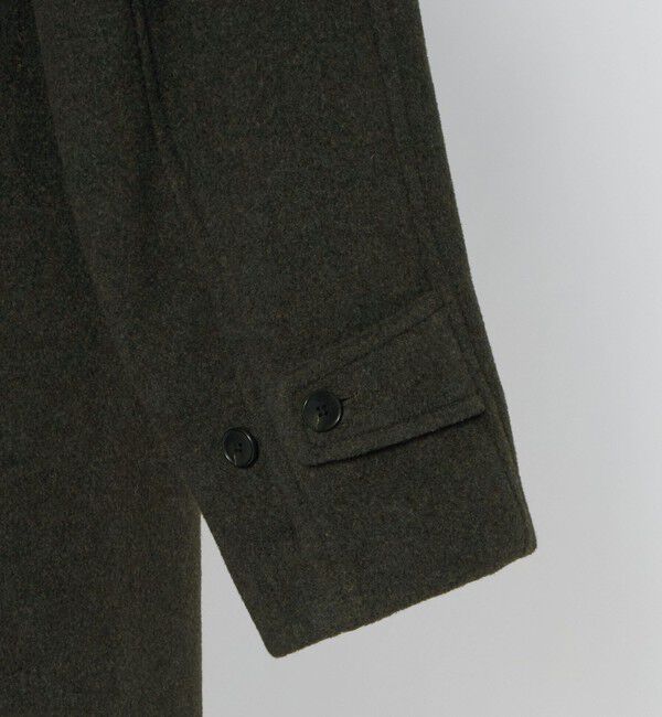 UNITED ARROWS green label relaxing「Ballis バリス モッサー バルカラー ブラウン ステンカラーコート」|ステンカラーコート|