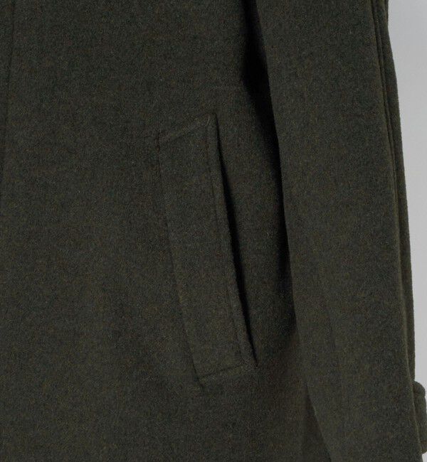 UNITED ARROWS green label relaxing「Ballis バリス モッサー バルカラー ブラウン ステンカラーコート」|ステンカラーコート|
