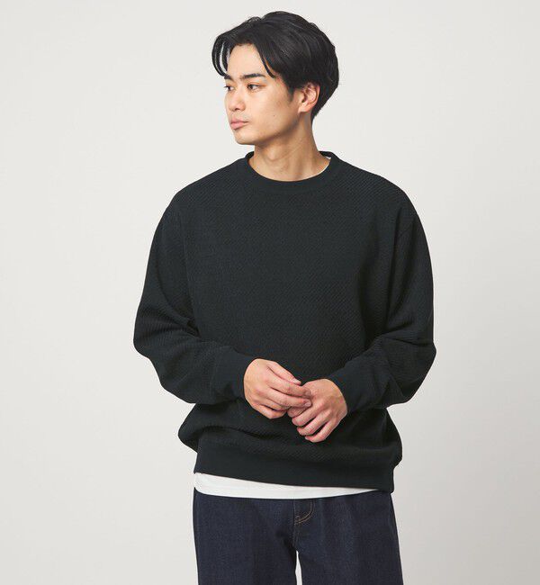 UNITED ARROWS green label relaxing「ツイル モール クルーネック カットソー」|Tシャツ・カットソー|