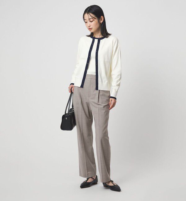 UNITED ARROWS green label relaxing「［size SHORT/TALLあり］カチリラ ストレート パンツ ウォッシャブル ストレッチ」|スラックス|