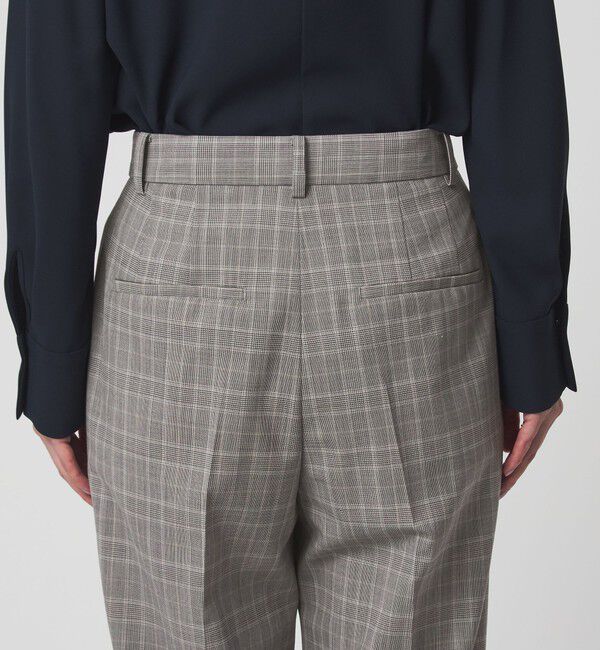 UNITED ARROWS green label relaxing「［size SHORT/TALLあり］カチリラ ストレート パンツ ウォッシャブル ストレッチ」|スラックス|