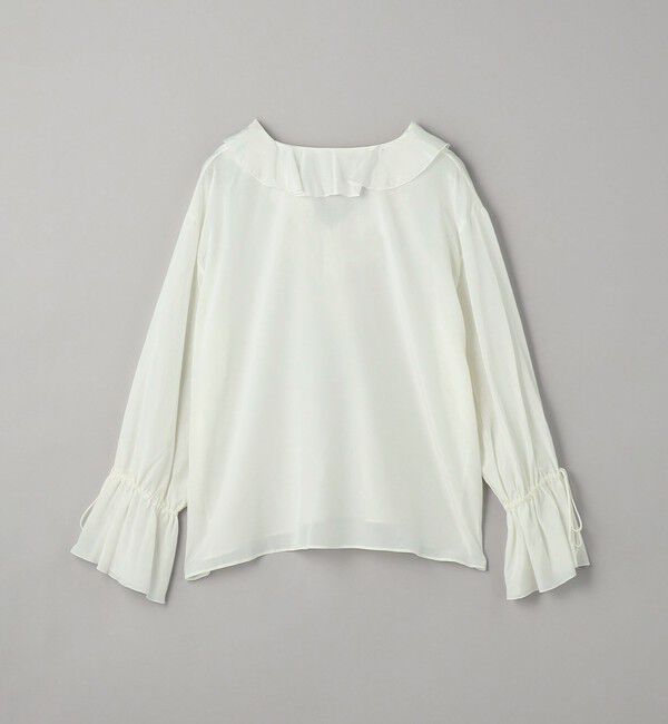 BEAUTY&YOUTH UNITED ARROWS「レーヨンコットンローン ラッフルシャツ」|シャツ・ブラウス|