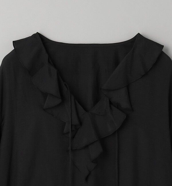 BEAUTY&YOUTH UNITED ARROWS「レーヨンコットンローン ラッフルシャツ」|シャツ・ブラウス|