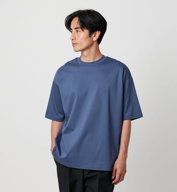 BEAUTY&YOUTH UNITED ARROWS「スーパークール クルーネック カットソー -接触冷感 抗菌・防臭‐」|Tシャツ・カットソー|