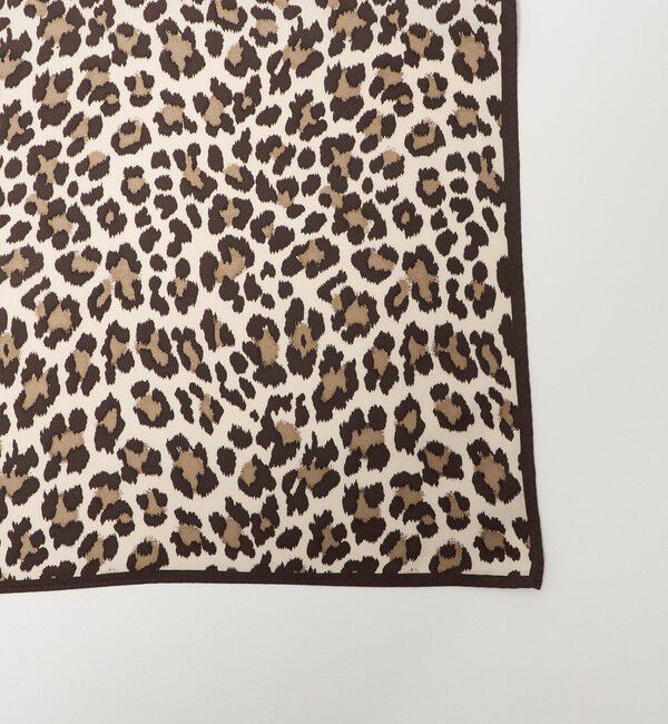 BEAUTY&YOUTH UNITED ARROWS「シルク レオパード スカーフ」|バンダナ・スカーフ|
