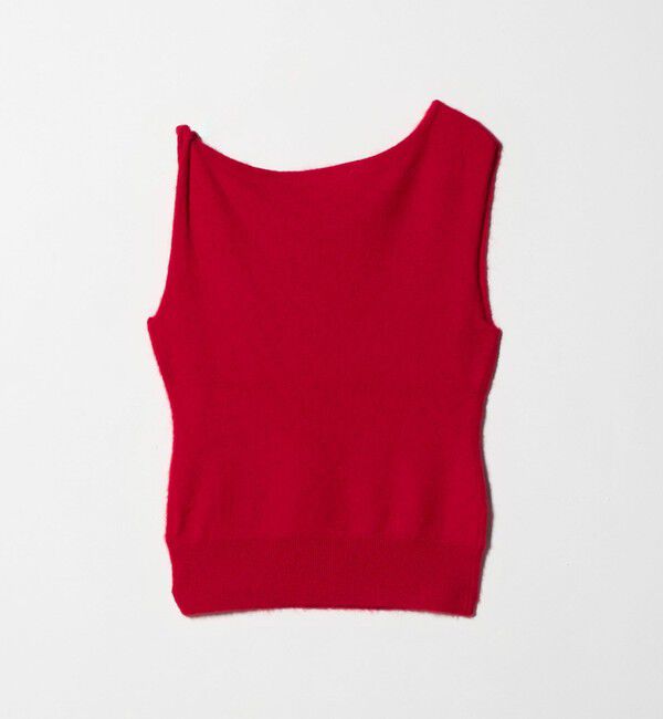 ATTISESSION「＜ATTISESSION＞ツイスト ショルダー ニットトップス」|ニット・セーター|