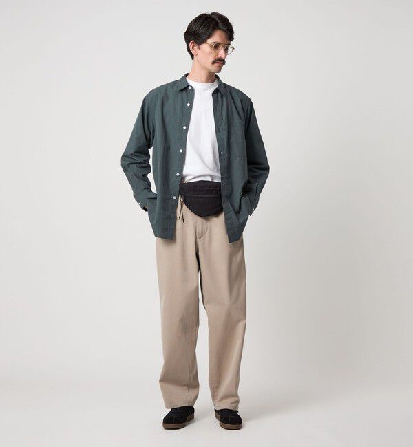 STEVEN ALAN「＜Steven Alan＞ ウエポン ニドム アーミー ノープリーツ トラウザーズ」|チノ|