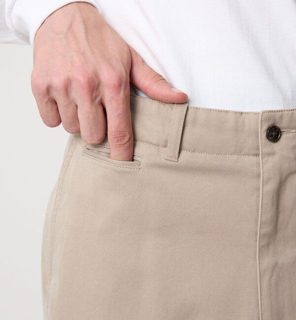 STEVEN ALAN「＜Steven Alan＞ ウエポン ニドム アーミー ノープリーツ トラウザーズ」|チノ|