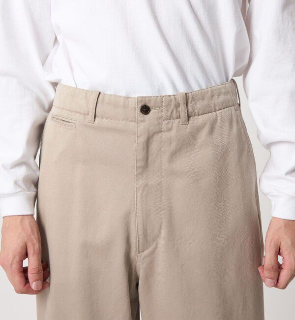 STEVEN ALAN「＜Steven Alan＞ ウエポン ニドム アーミー ノープリーツ トラウザーズ」|チノ|
