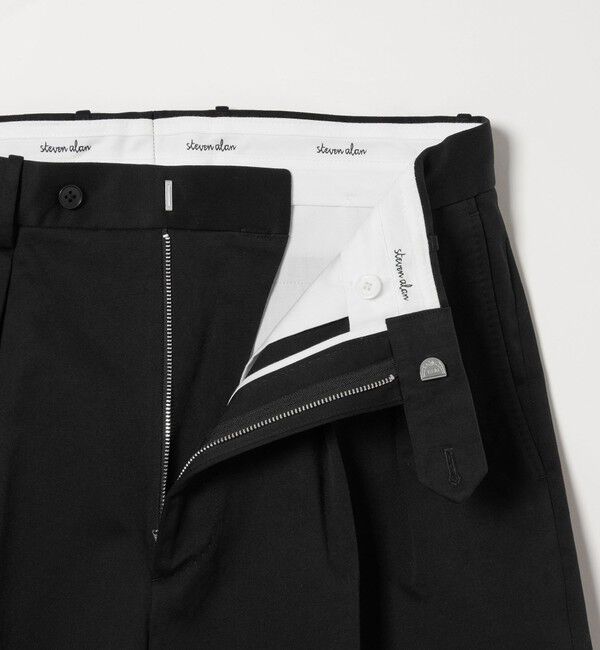 STEVEN ALAN「＜Steven Alan＞ ウエポン ニドム イン ツープリーツ ドレス トラウザーズ」|チノ|