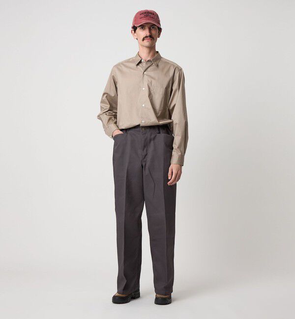 STEVEN ALAN「＜Steven Alan＞ 80 コンパクトヤーン ツイル レギュラーカラー シャツ NARROW」|シャツ・ブラウス|