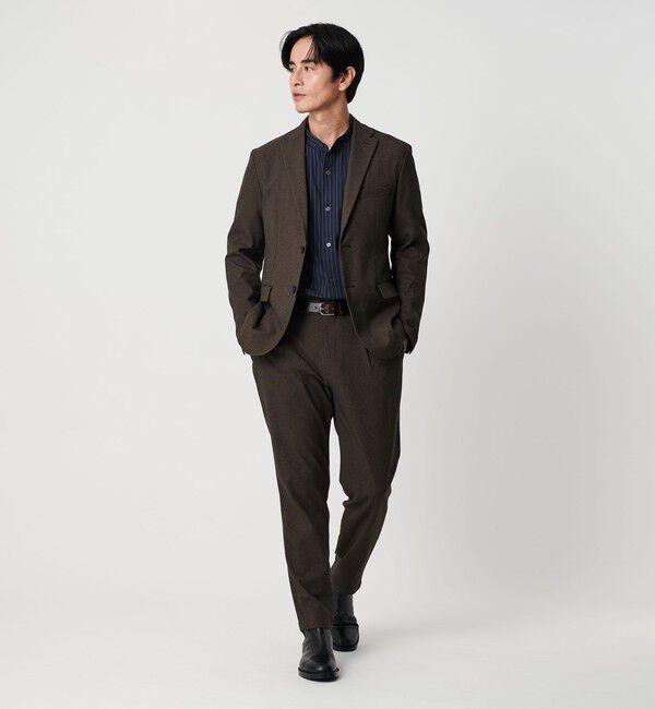 BEAUTY&YOUTH UNITED ARROWS「リサイクル ポリエステル 2B ジャケット セットアップ対応 ウォッシャブル」|テーラードジャケット|