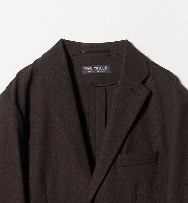 BEAUTY&YOUTH UNITED ARROWS「リサイクル ポリエステル 2B ジャケット セットアップ対応 ウォッシャブル」|テーラードジャケット|