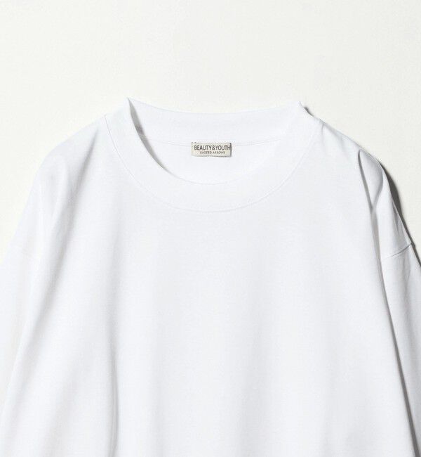 BEAUTY&YOUTH UNITED ARROWS「ファイン グロッシー コットン スウェットTシャツ」|Tシャツ・カットソー|