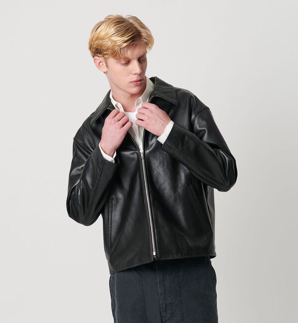 BEAUTY&YOUTH UNITED ARROWS「シープレザー ジップ ブルゾン」|その他|