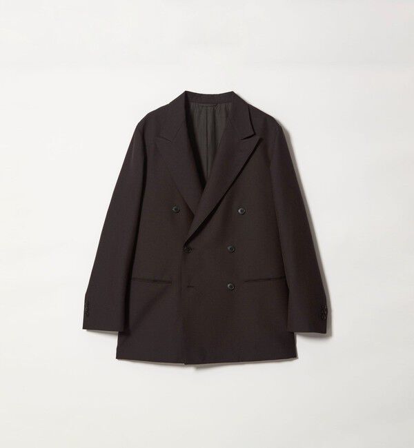 STEVEN ALAN「＜Steven Alan＞ ウール オックスフォード ダブルブレステッド 6B ジャケット」|テーラードジャケット|