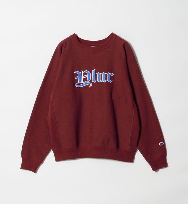 BEAUTY&YOUTH UNITED ARROWS「＜CHAMPION&times;BEAUTY&YOUTH＞パッチ スウェット」|スウェット・ジャージ|WINE
