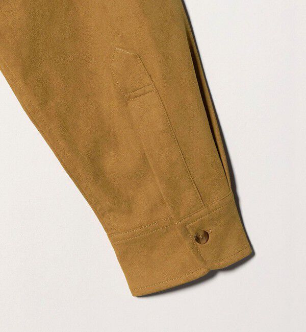 California General Store「＜CGS.＞スウェード ライク オープンカラー シャツ」|シャツ・ブラウス|