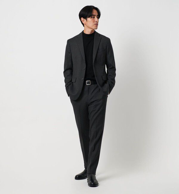 BEAUTY&YOUTH UNITED ARROWS「ストレッチ サキソニー 2B ジャケット セットアップ対応」|テーラードジャケット|