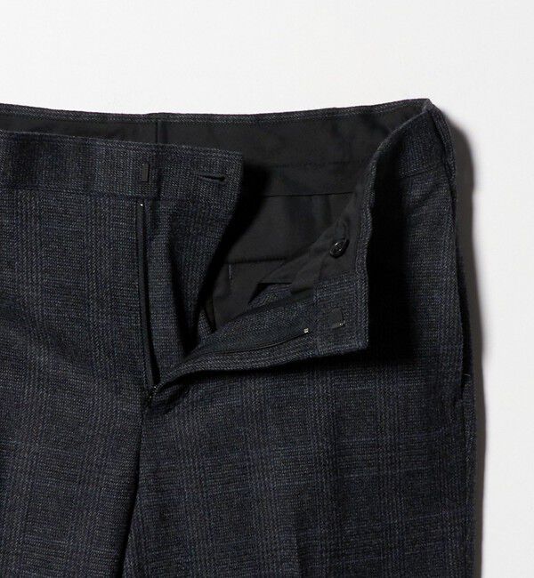 BEAUTY&YOUTH UNITED ARROWS「ストレッチ サキソニー ノープリーツ スリムパンツ セットアップ対応」|チノ|