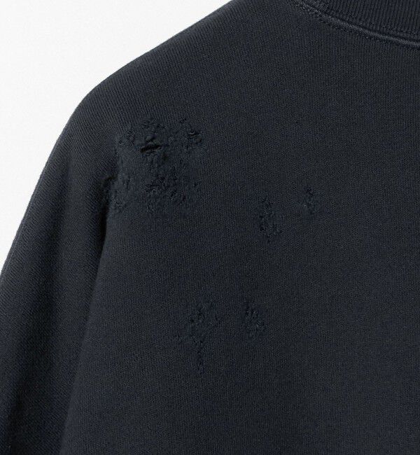 MONKEY TIME「フレンチテリー ディストレスト クルーネック」|Tシャツ・カットソー|