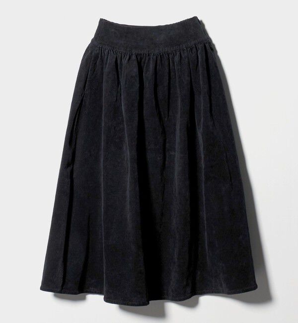 ATTISESSION「＜ATTISESSION＞コーデュロイ ロング スカート」|スカート|