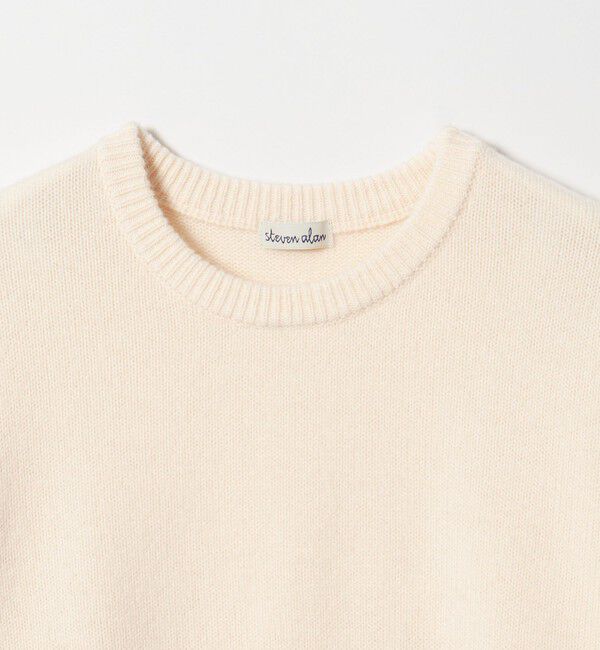 STEVEN ALAN「＜Steven Alan＞ウール カシミヤ プルオーバーニット」|ニット・セーター|