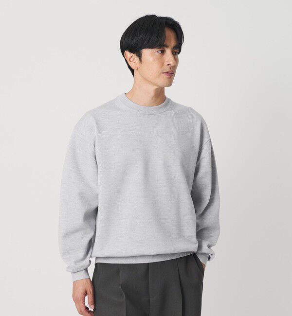 BEAUTY&YOUTH UNITED ARROWS「ハイブリッド ウール クルーネック ニット ウォッシャブル」|ニット・セーター|